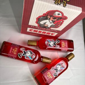 Caja Mezcal Cherry 24-7 con 12 piezas de 750ml